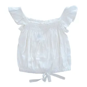Smocked Ruffle Blouse