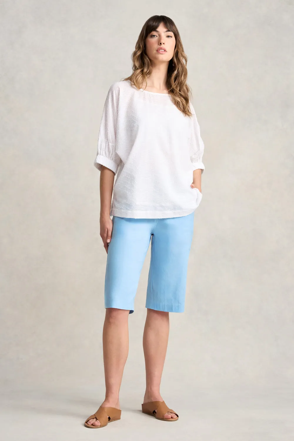 Stretch Linen Short