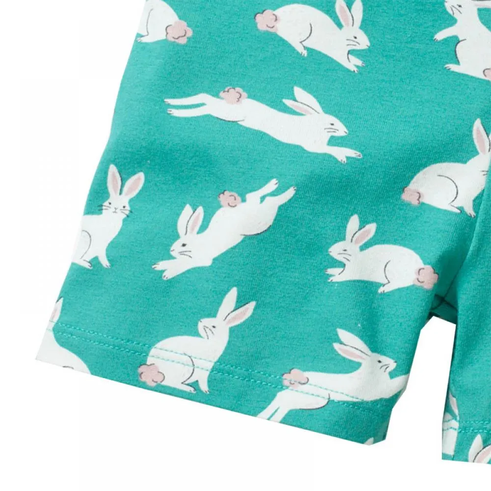 Summer Girls Leggings Knitted Cotton Stretch Shorts Wholesale Kids Clothes