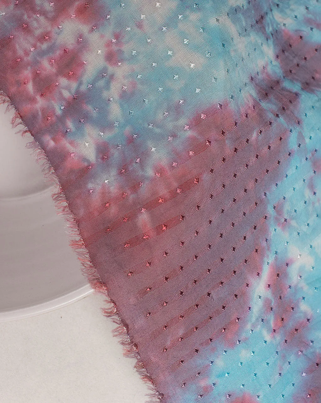 Tie & Dye Dobby Rayon Fabric