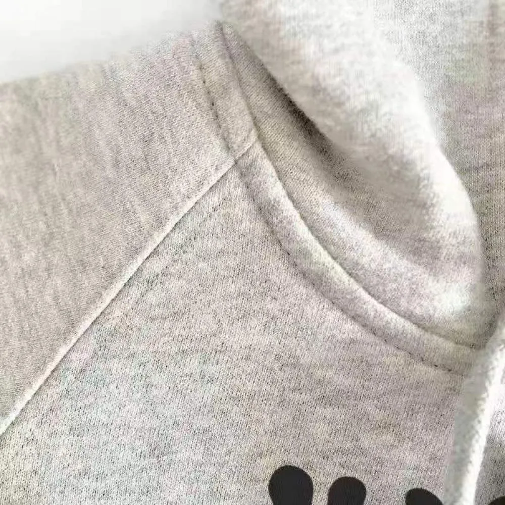 Toddler Spring And Autumn Children's Long Sleeve Hooded Sweater Mommy And Me Wholesale Clothing