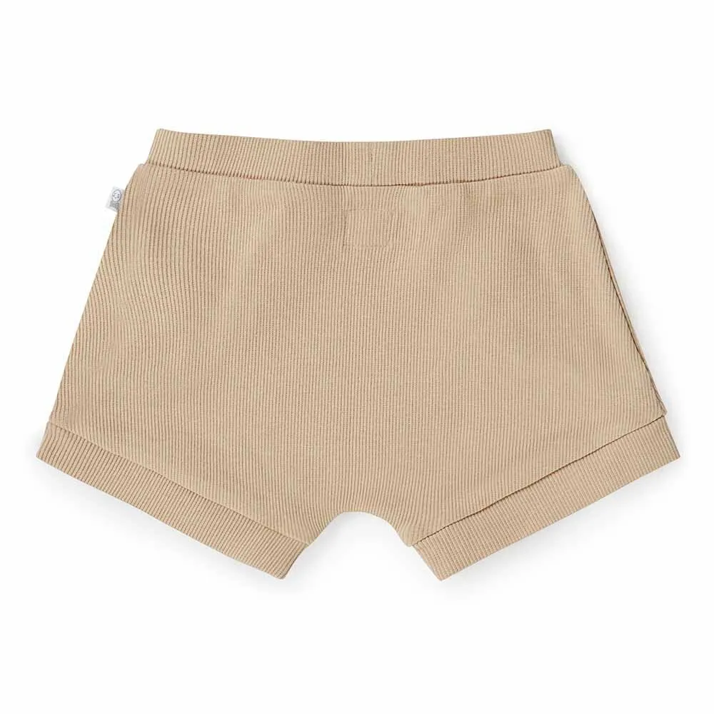 Unisex Organic-cotton Pebble Shorts