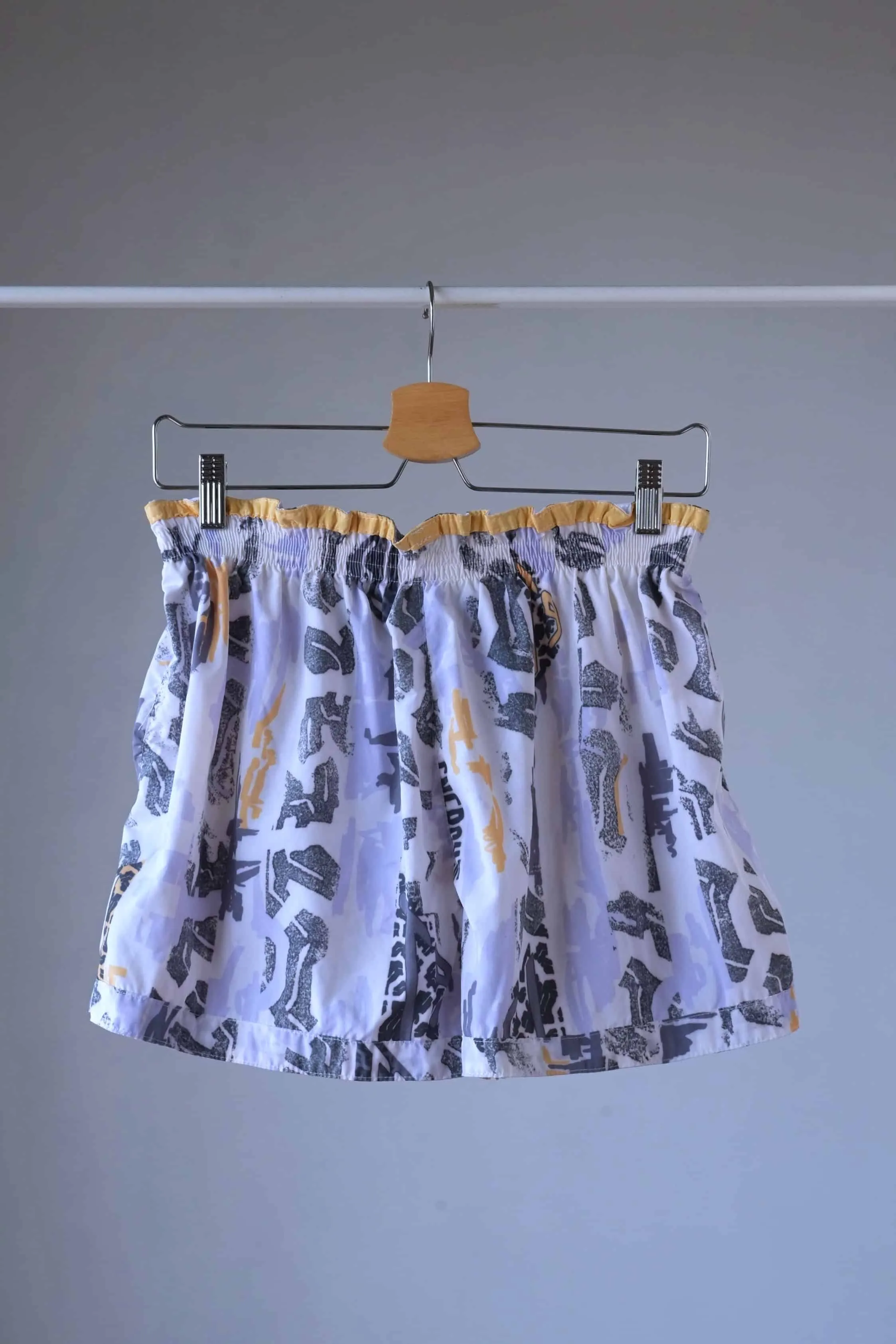 VÖLKL Vintage Printed Tennis Shorts