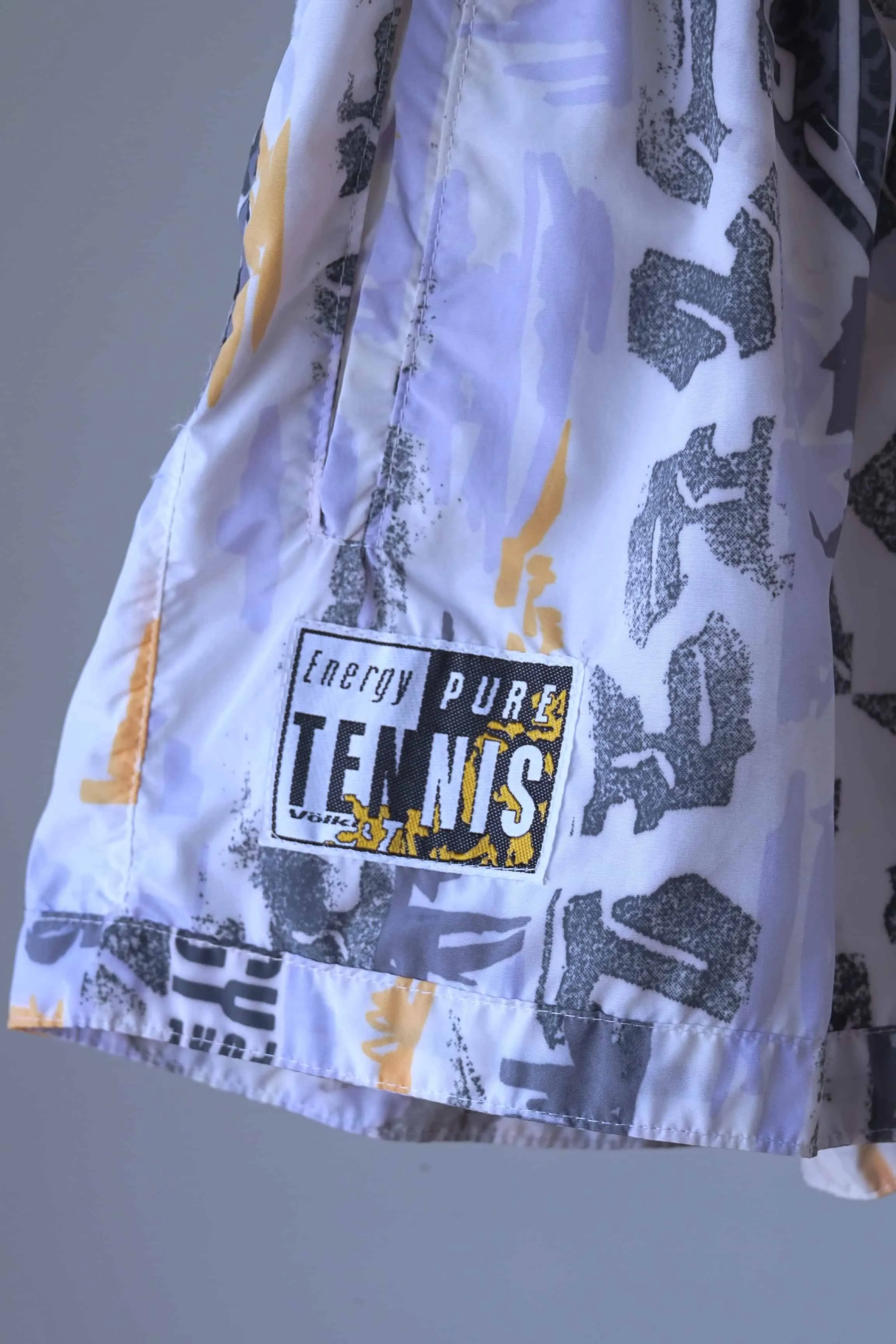VÖLKL Vintage Printed Tennis Shorts