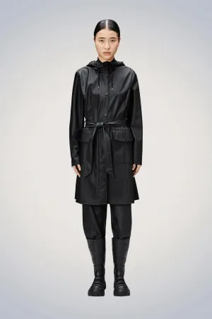 Waterproof Curve Rain Jacket | Black