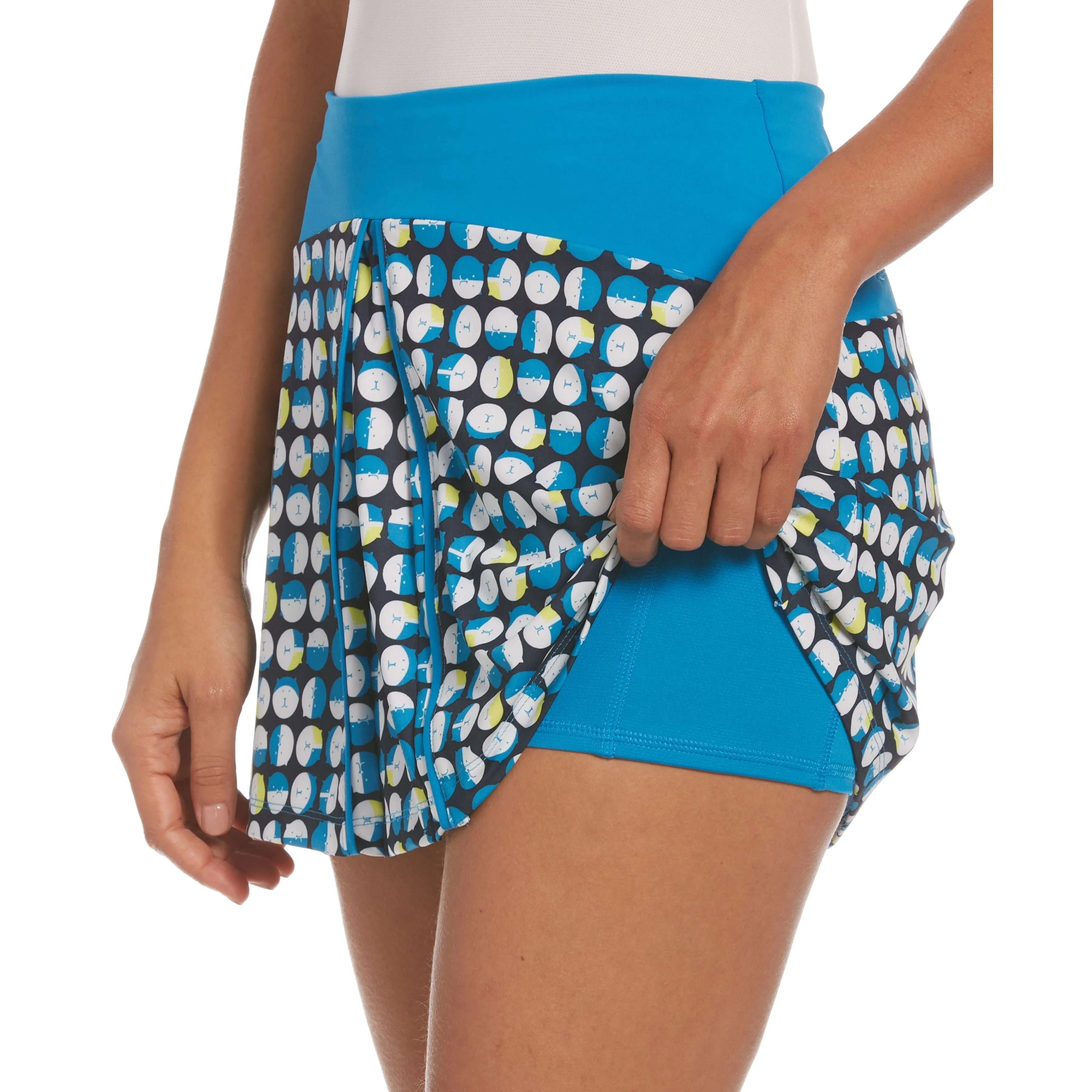 Women's Kitten Color Block Golf Skort